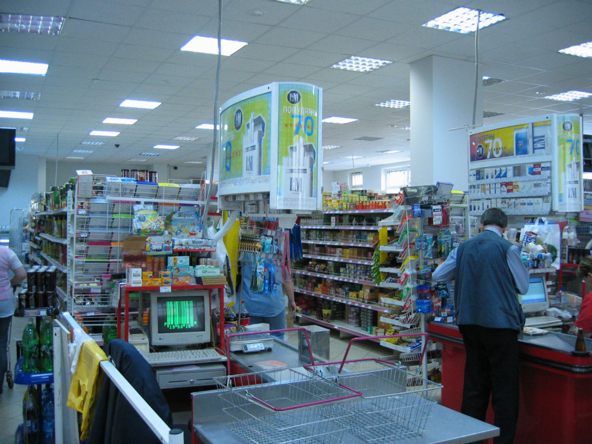 В магазине Магнит убит покупатель.